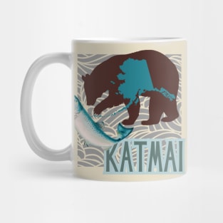 Katmai National Park. Home of the Very Fattest Bears Mug